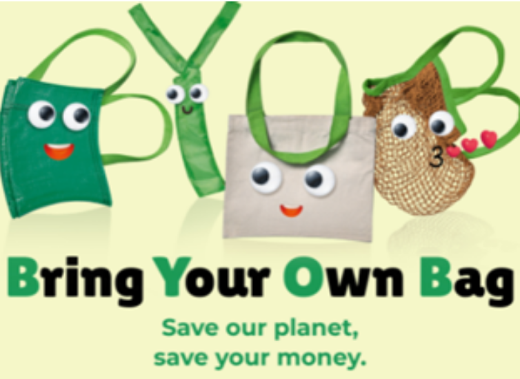 Disposable Carrier Bag Charge Outreach (23 & 25 Jun 2023)